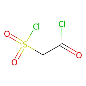 (氯磺酰基)乙酰氯 structure