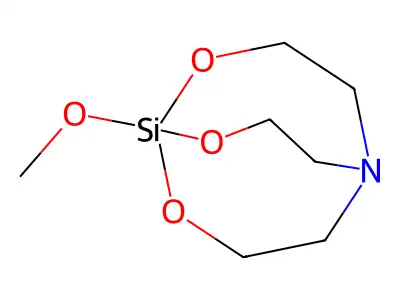 1-Methoxysilatrane structure