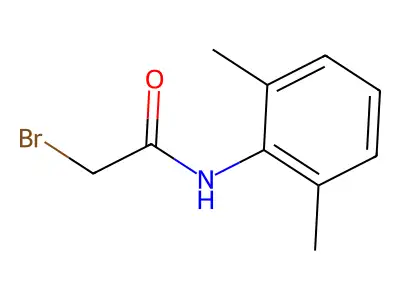 2-bromo-N-(2,6-dimethylphenyl)acetamide structure