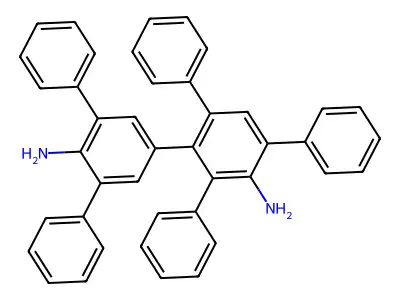 2,3',4,5',6-Pentaphenyl-3,4'-biphenyldiamine structure