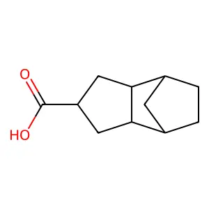 八氢-4,7-甲桥-1H-茚-2-甲酸 structure