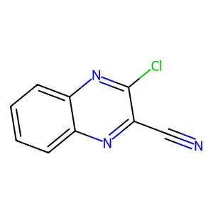 3-Chloroquinoxaline-2-carbonitrile structure