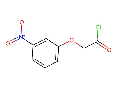 (3-Nitrophenoxy)acetyl chloride structure