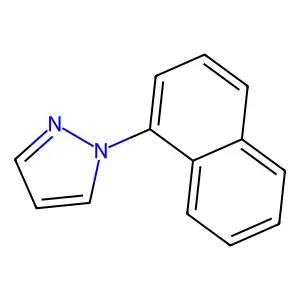 1-(naphthalen-1-yl)-1H-pyrazole structure