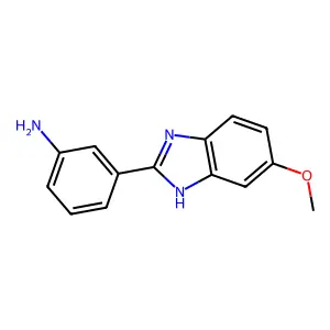 3-(5-Methoxy-1H-benzoimidazol-2-yl)-phenylamine structure