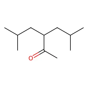 3-Isobutyl-5-methyl-2-hexanone structure