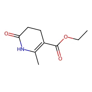 Ethyl 2-methyl-6-oxo-1,4,5,6-tetrahydropyridine-3-carboxylate structure