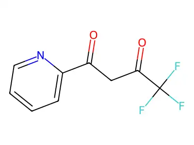 4,4,4-Trifluoro-1-(pyridin-2-yl)butane-1,3-dione structure