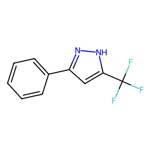 3-Phenyl-5-(trifluoromethyl)-1H-pyrazole structure