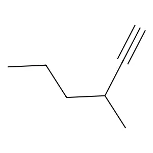 3-Methyl-1-hexyne structure