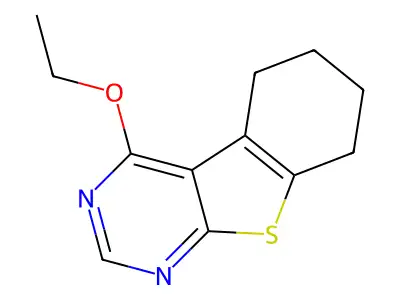 4-Ethoxy-5,6,7,8-tetrahydro-[1]benzothiolo[2,3-d]pyrimidine structure