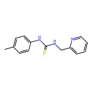 1-(4-Methylphenyl)-3-(pyridin-2-ylmethyl)thiourea structure