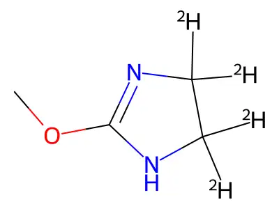 2-methoxy-4,5-dihydro-1H-imidazole structure