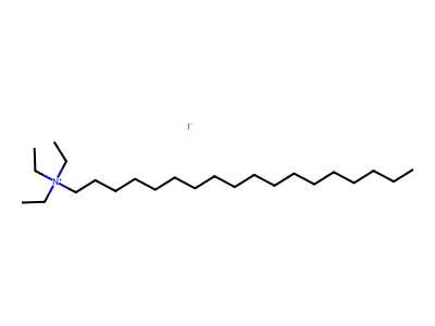 十八烷基三乙基碘化铵 structure