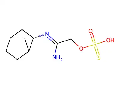 Dimethyl butane-1,4-diylbis(nitrosocarbamate) structure
