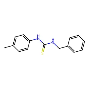 1-Benzyl-3-(4-methylphenyl)thiourea structure
