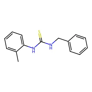1-Benzyl-3-(2-methylphenyl)thiourea structure