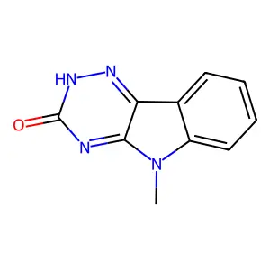 5-Methyl-5H-[1,2,4]triazino[5,6-b]indol-3-ol structure