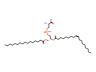 PS(16:0/18:1(9Z)) structure