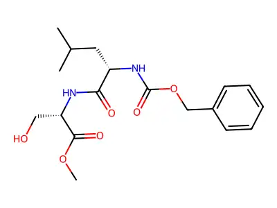 Z-LEU-SER-OME structure