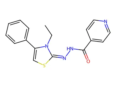 CAS 402945-66-8 - C17H16N4OS structure