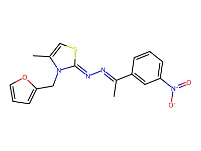CAS 402945-81-7 - C17H16N4O3S structure