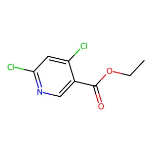 Ethyl 4,6-dichloropyridine-3-carboxylate structure