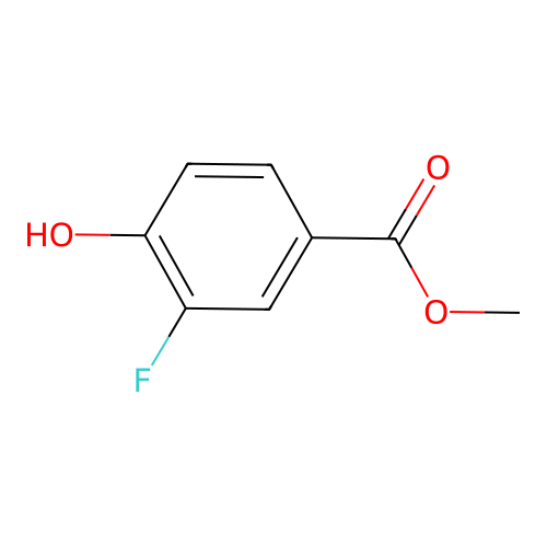 Methyl 3-fluoro-4-hydroxybenzoate structure