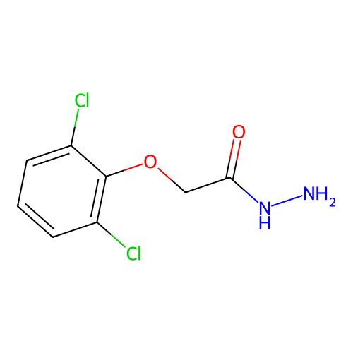 2-(2,6-Dichlorophenoxy)acetohydrazide structure