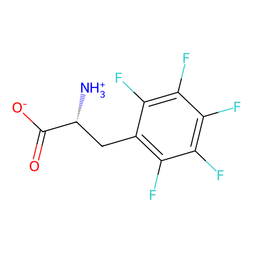 2,3,4,5,6-PENTAFLUORO-D-PHENYLALANINE structure
