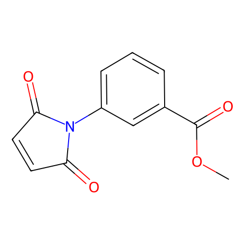 Methyl 3-(2,5-dioxo-2,5-dihydro-1H-pyrrol-1-yl)benzoate structure