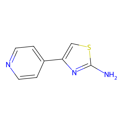 4-(Pyridin-4-yl)-1,3-thiazol-2-amine structure