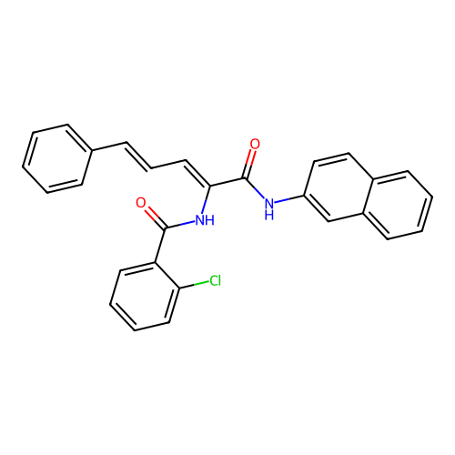 CAS 403663-75-2 - C28H21ClN2O2 structure