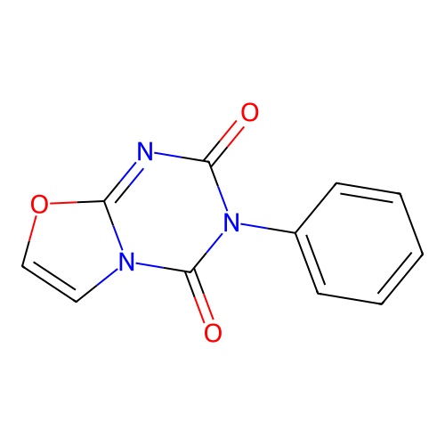 2H-Oxazolo(3,2-a)-1,3,5-triazine-2,4(3H)-dione, 3-phenyl- structure