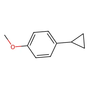 4-Cyclopropylanisole structure