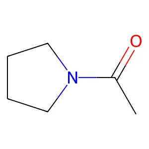 Pyrrolidine, 1-acetyl- structure