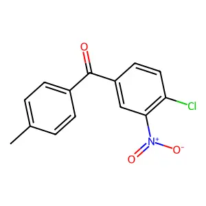 (4-Chloro-3-nitrophenyl)(4-methylphenyl)methanone structure