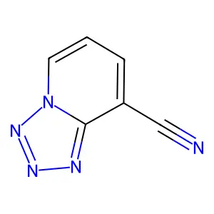 Tetrazolo(1,5-a)pyridine-8-carbonitrile structure