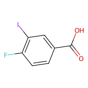 4-Fluoro-3-iodobenzoic acid structure