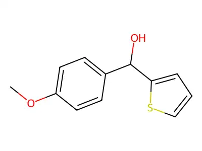 4-Methoxyphenyl-(2-thienyl)methanol structure