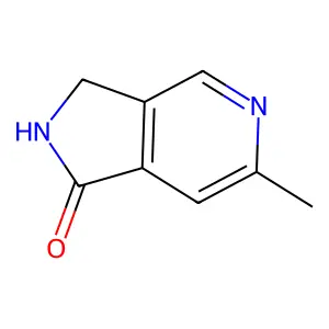 6-Methyl-2,3-dihydro-1h-pyrrolo[3,4-c]pyridin-1-one structure