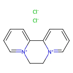 Diquat dichloride structure