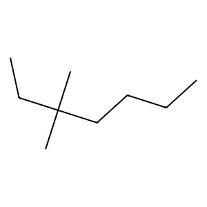 3,3-Dimethylheptane structure