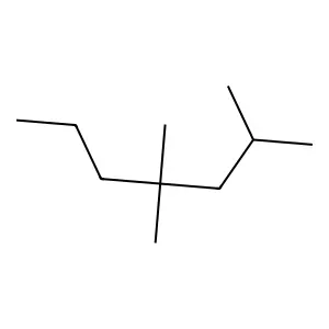 2,4,4-三甲基庚烷 structure