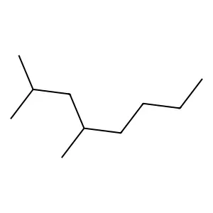 2,4-二甲基辛烷 structure