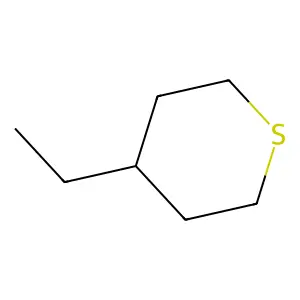 4-Ethylthiane structure