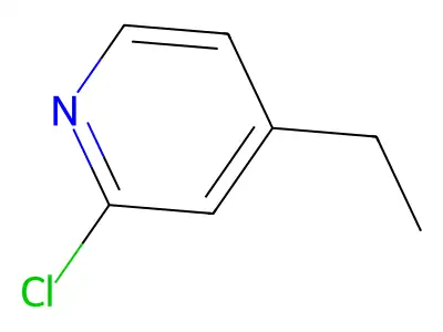 2-Chloro-4-ethylpyridine structure