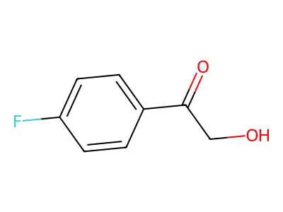 1-(4-Fluorophenyl)-2-hydroxyethanone structure