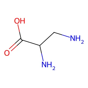 2,3-二氨基丙酸 structure