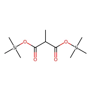Methylmalonic acid (tms) structure